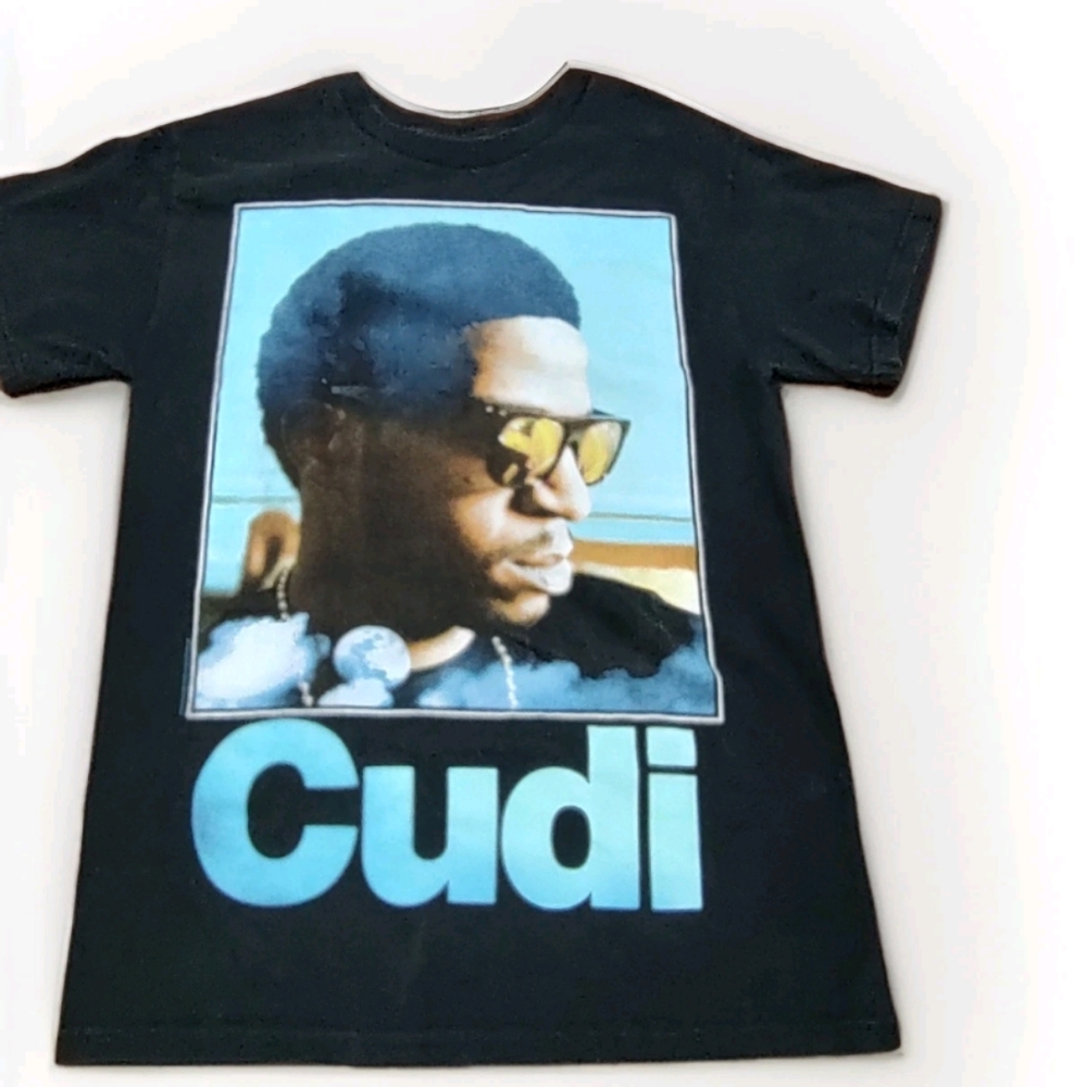 Vtg Kid Cudi Men's Size Sm. Graphic Print Tee shirt VGUC See Pics For Meas.